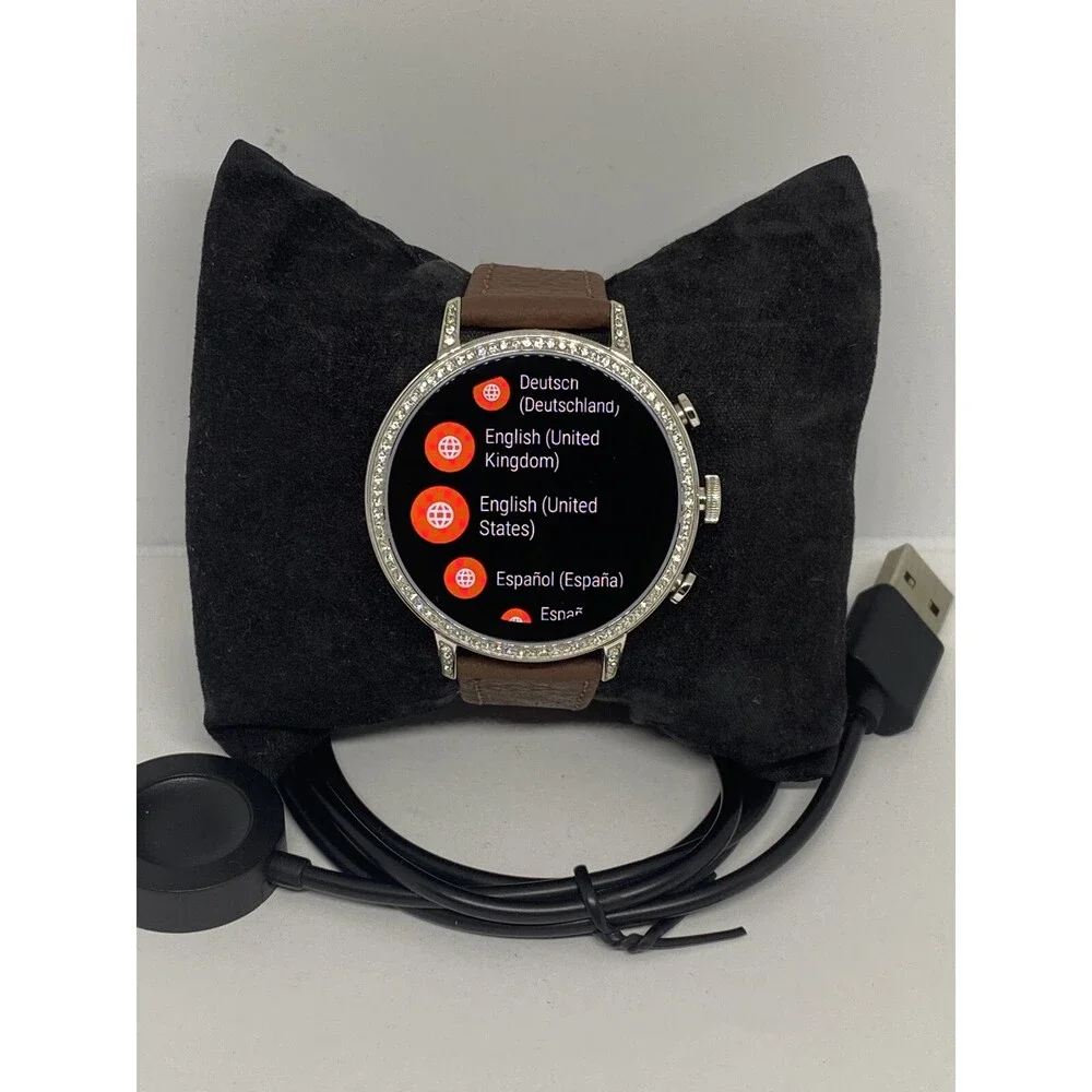 Fossil Gen 4 Authentic Digital Dial Smart Watch Custom Band FTW6013 AB362